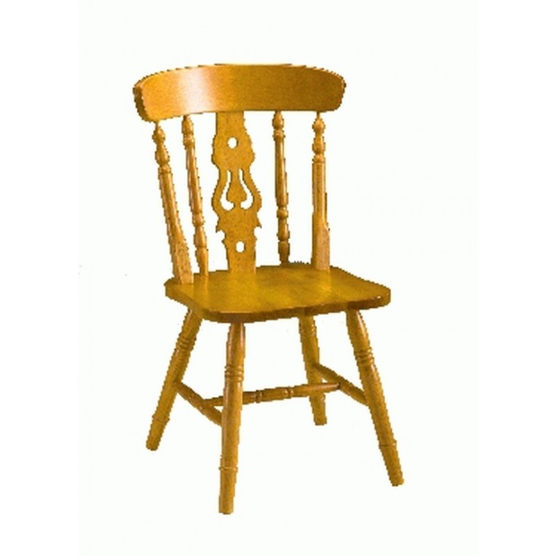 Farmhouse Fiddleback Chair in Light Oak-TP 49.00<br />Please ring <b>01472 230332</b> for more details and <b>Pricing</b> 